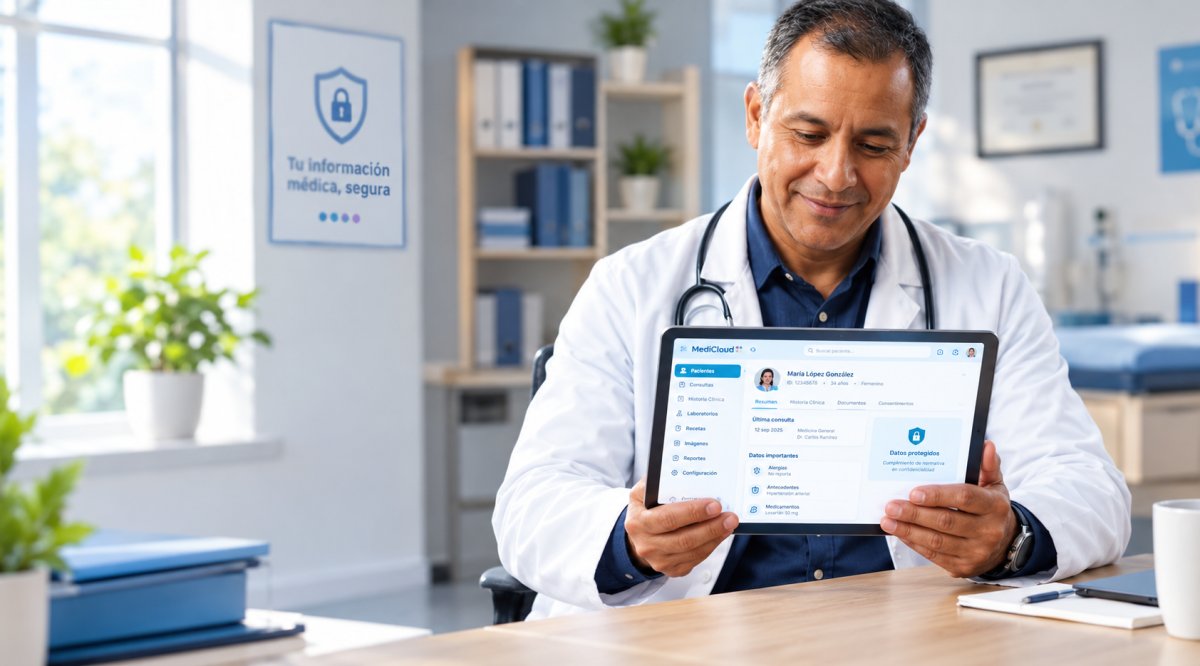Historia clínica electrónica y normativa: lo que todo médico en Latinoamérica debe saber sobre confidencialidad y conservación de datos